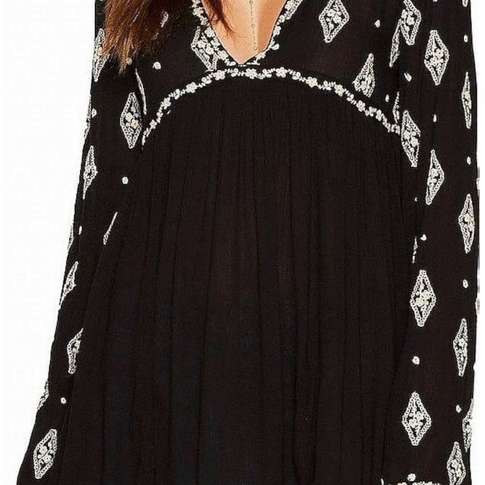 Free People Embroidered Top - Picture 3 of 10